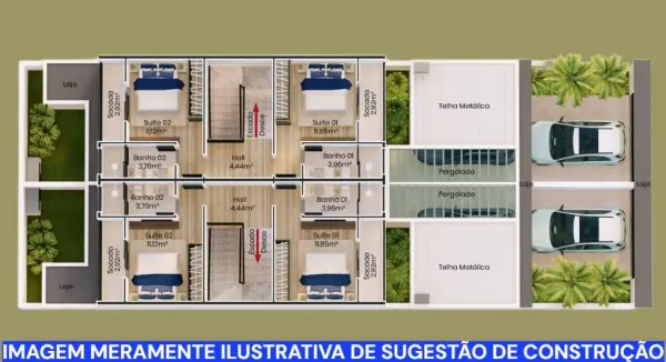 Imagem do anúnio: Vendo terreno / lote / condomínio em Taubaté , São Paulo no bairro Jardim Marlene Miranda