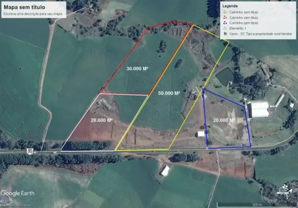 Imagem do anúnio: Vendo terreno / lote / condomínio em Xanxere , Santa Catarina no bairro ENTRE XAXIM E XANXERÊ