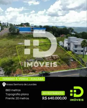 Imagem do anúnio: Vendo terreno / lote / condomínio em Joaçaba , Santa Catarina no bairro Nossa Senhora de Lourdes