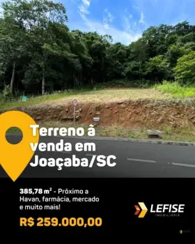 Imagem do anúnio: Vendo terreno / lote / condomínio em Joaçaba , Santa Catarina no bairro Monte Belo